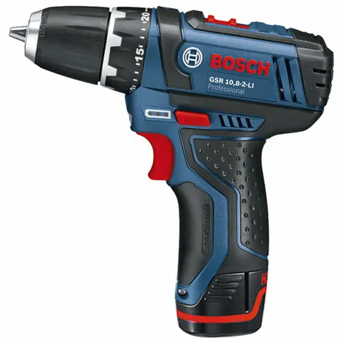 Drill-driver, battery, 10V, 18Nm